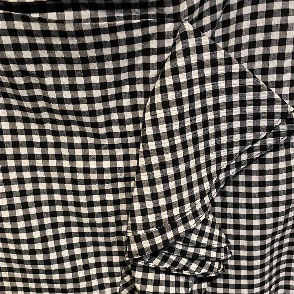 Who What Wear brand Checkered Skirt - Picture 5 of 7